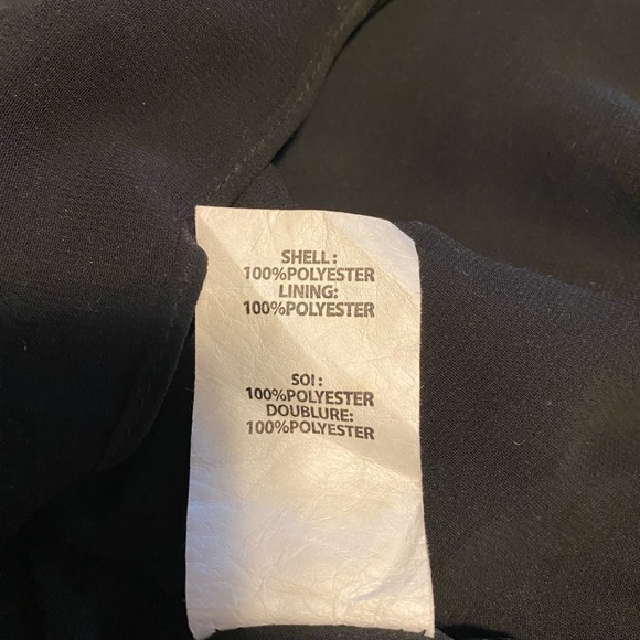 Ramy Brook black smocked waist mini skirt stud detail size extra small - Picture 6 of 7